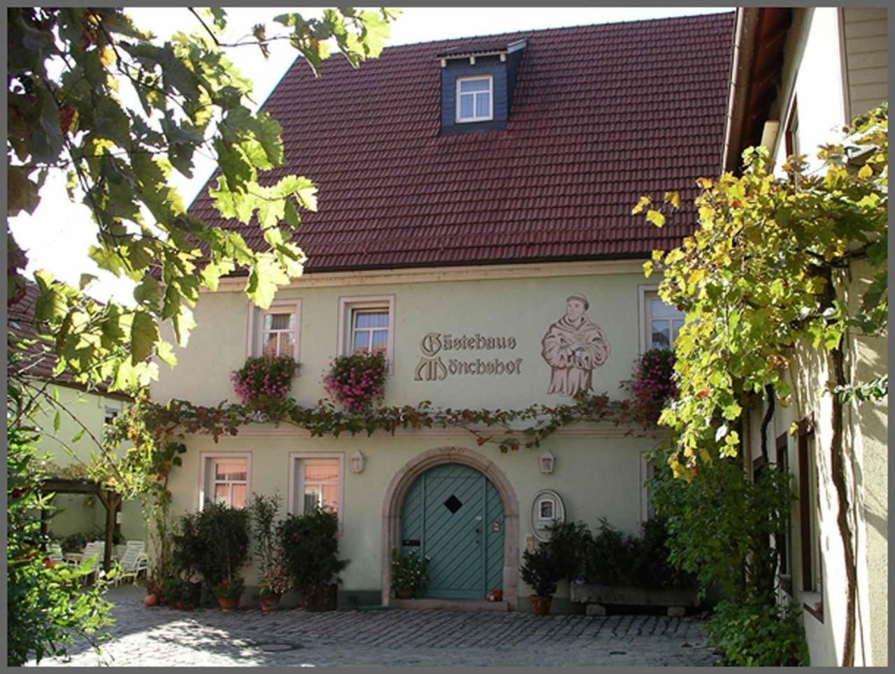 Gaestehaus Moenchshof Sommerhausen Esterno foto